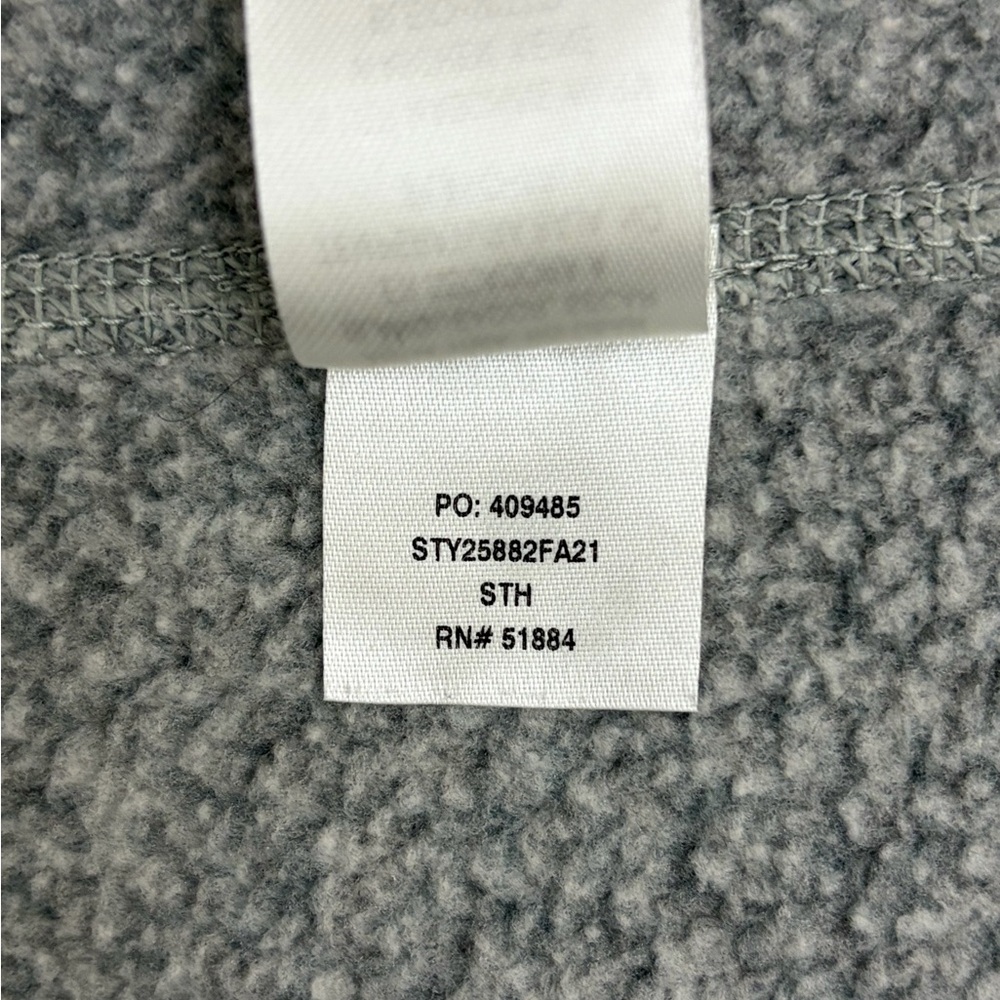 Patagonia Better Sweater Vest Men’s Medium Gray Heather Fleece Full Zip - Picture 9 of 10